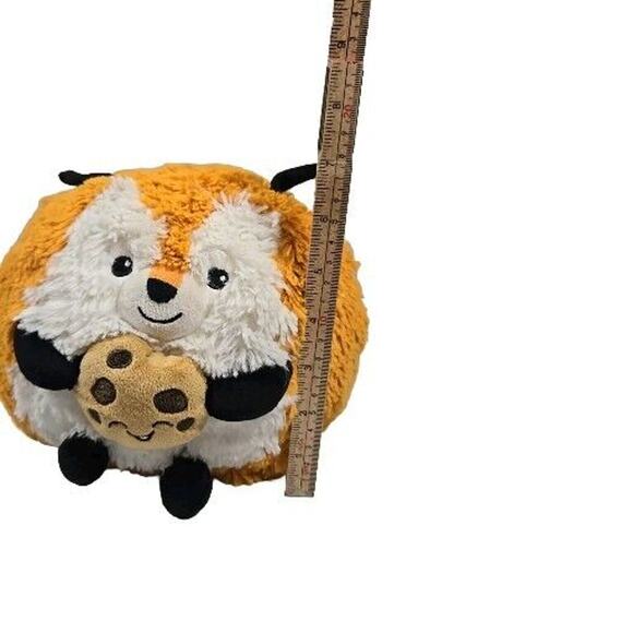 Squishable Plush Mini Red Fox Chocolate Chip Cookie Stuffed Animal Retired 7” - Picture 9 of 10